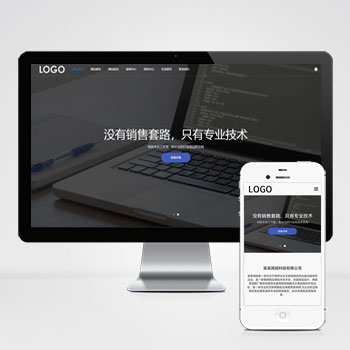 (自适应手机端)PHP网站建设网络科技类设计 SEO优化网络建站公司网站制作案例