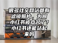 很多社交网站都有滤镜照片，为何小红书被点名了？小红书还能站起来吗