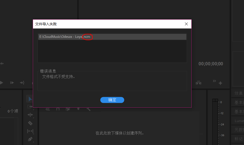 网易云音乐NCM加密格式如何导入视频剪辑
