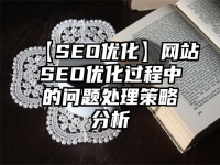 【SEO优化】网站SEO优化过程中的问题处理策略分析
