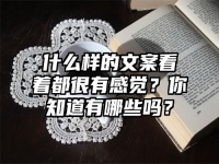 什么样的文案看着都很有感觉？你知道有哪些吗？
