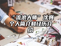 “流浪大师”沈巍个人简介和经历介绍