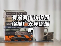 有没有谁认识网络推广大神深圳吧