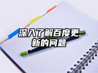 深入了解百度更新的问题