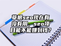 草根seo现在有没有用，seo项目能不能赚到钱？