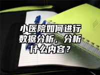 小医院如何进行数据分析，分析什么内容？
