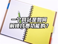 一个网站是如何解锁付费功能的？