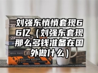 刘强东悄悄套现66亿（刘强东套现那么多钱准备在国外做什么）