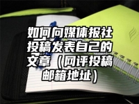 如何向媒体报社投稿发表自己的文章（网评投稿邮箱地址）