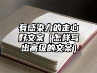 有感染力的走心好文案（怎样写出高级的文案）
