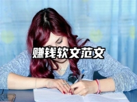 赚钱软文范文