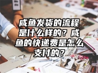 咸鱼发货的流程是什么样的？咸鱼的快递费是怎么支付的？
