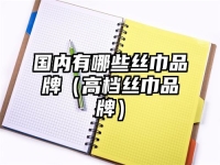 国内有哪些丝巾品牌（高档丝巾品牌）