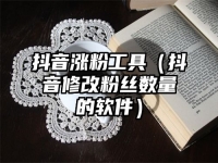 抖音涨粉工具（抖音修改粉丝数量的软件）