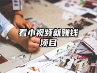 看小视频就赚钱项目