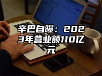 辛巴自曝：2023年营业额110亿元