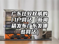 广东比较权威的门户网站（新闻稿发布广东发哪些网站）