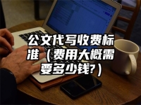 公文代写收费标准（费用大概需要多少钱?）