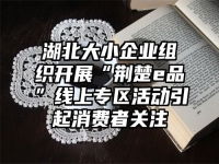 湖北大小企业组织开展“荆楚e品”线上专区活动引起消费者关注