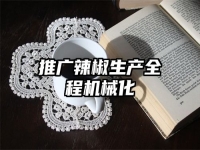 推广辣椒生产全程机械化
