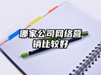 哪家公司网络营销比较好