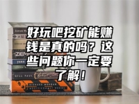 好玩吧挖矿能赚钱是真的吗？这些问题你一定要了解！